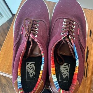 Vans Men's Burgundy Casual Shoes